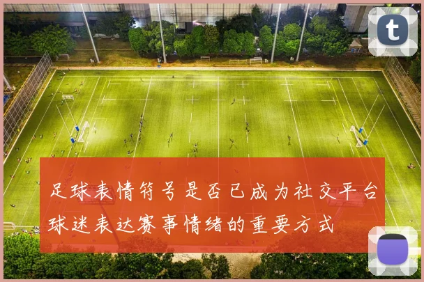 足球表情符号是否已成为社交平台球迷表达赛事情绪的重要方式